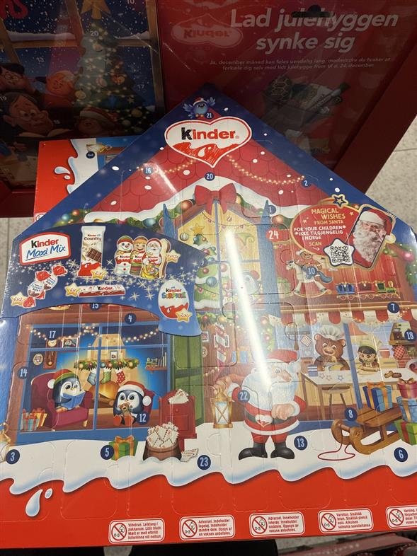 Kinder julekalender