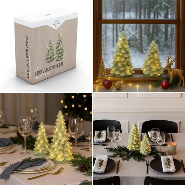 Led juletræer