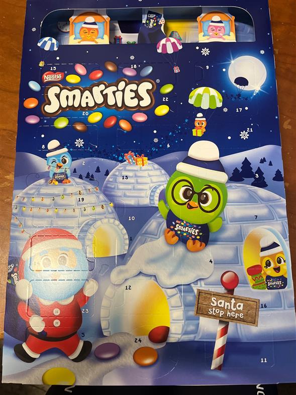 Smarties julekalender